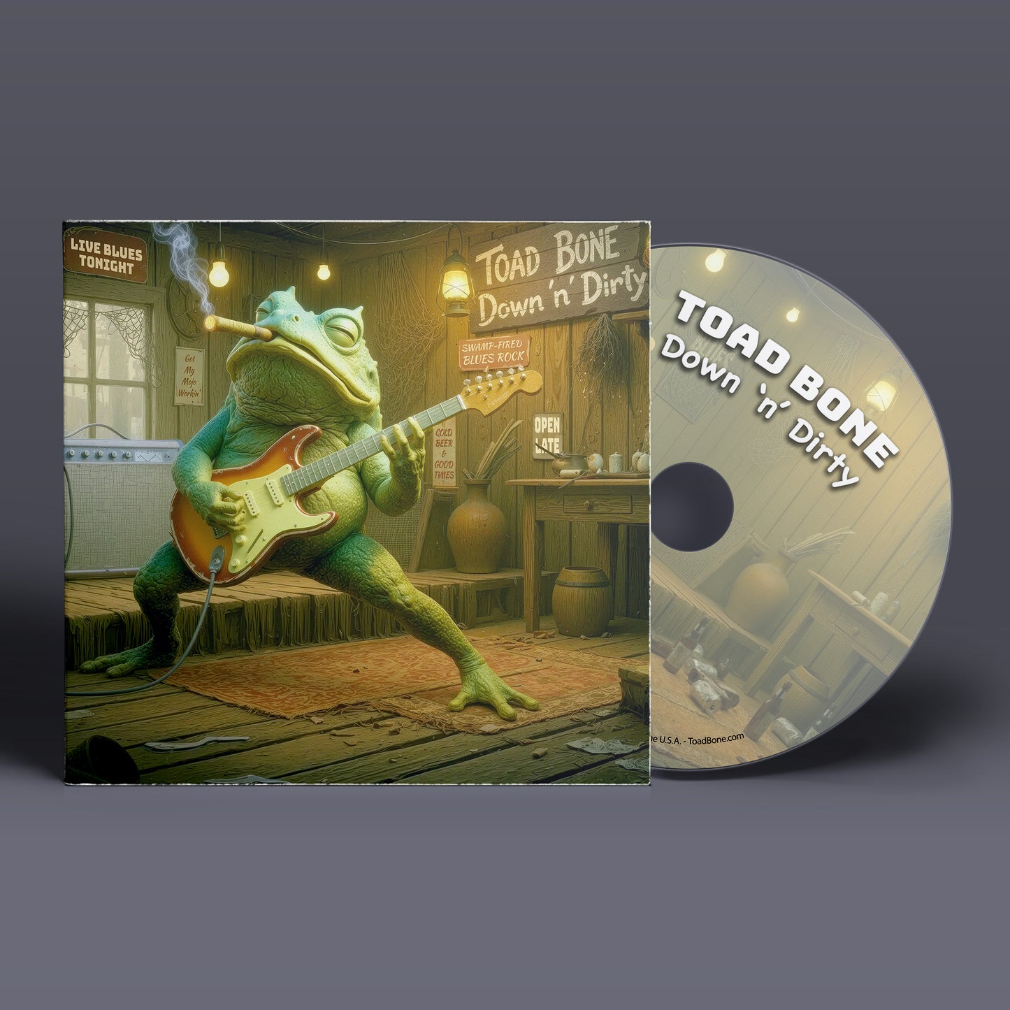 Toad Bone – Down 'n' Dirty (CD)