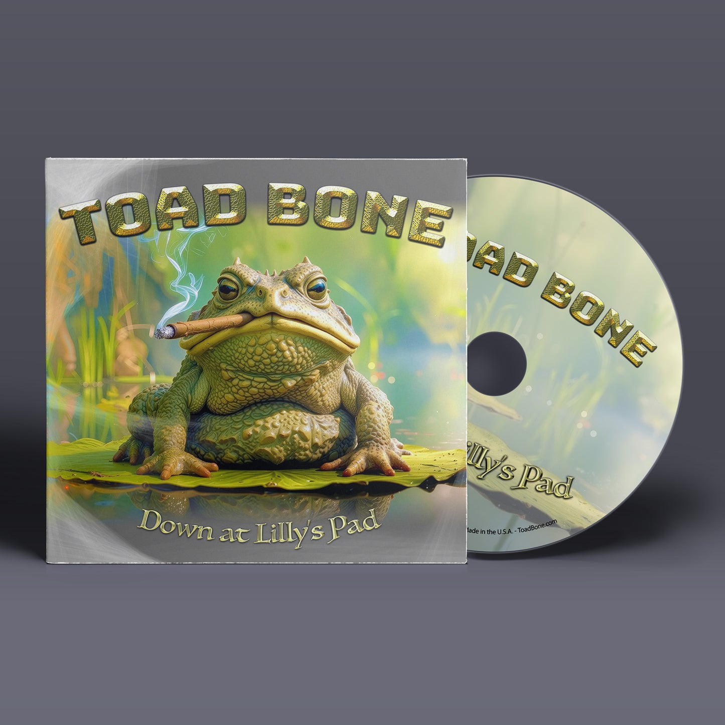 Toad Bone – Down at Lilly’s Pad (CD)
