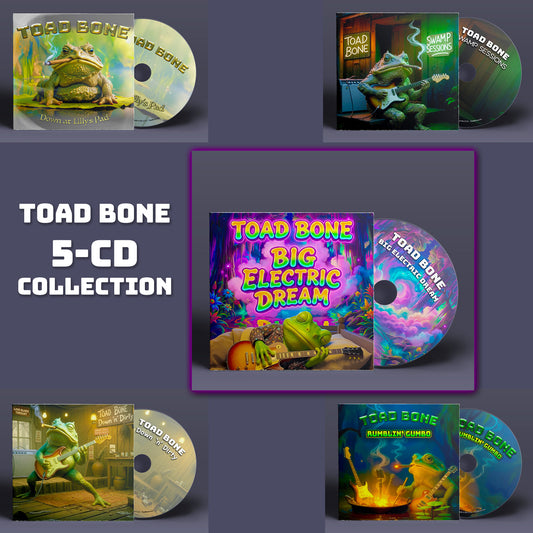 Toad Bone – 5-CD Collection