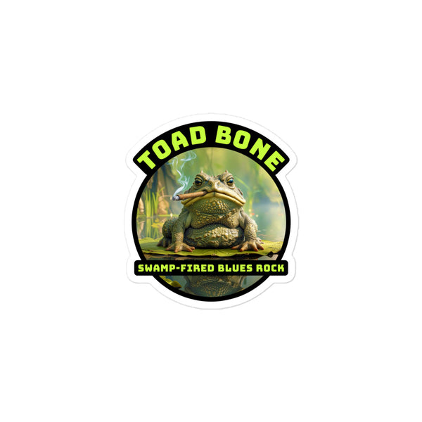 Toad Bone Classic Sticker – Johnny the Cane Toad 